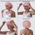 22 Momme Silk Sleep Cap with Ice Silk Band (T)